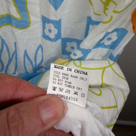 Petal & Pup Kaelani Strapless Maxi Dress Size Small Vacation Tropical Floral - Picture 11 of 11